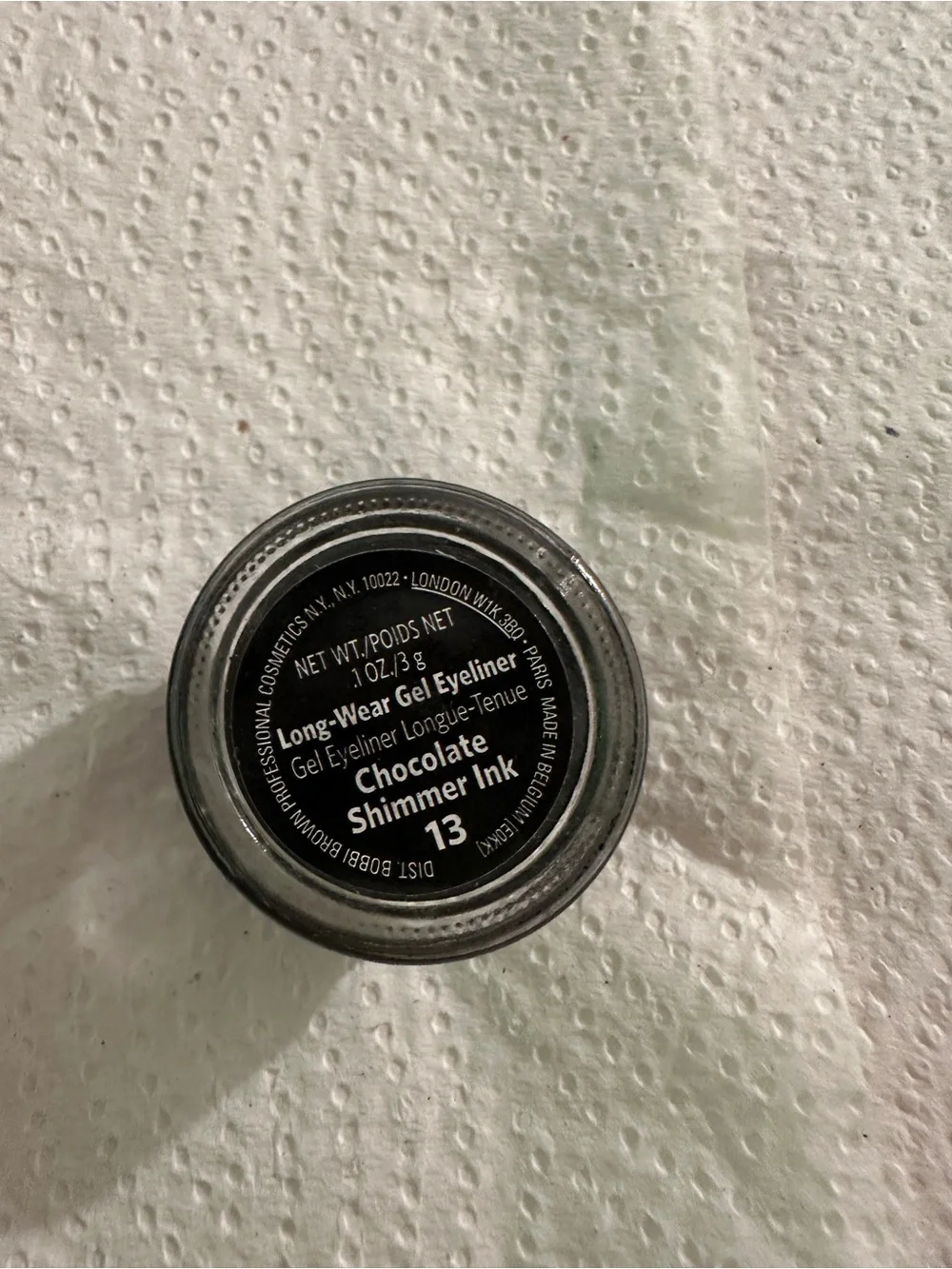 Bobbi Brown Long Wear Gel Eyeliner- Chocolate Shimmer Ink 13